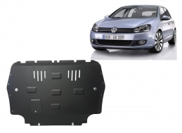Motor, Versnellingsbak en Radiator Beschermplaat voor VW Golf 6