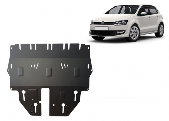 Motor, Versnellingsbak en Radiator Beschermplaat voor Vw Polo (6R) Diesel