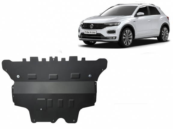 Motor, Versnellingsbak en Radiator Beschermplaat voor Volkswagen T-Roc - automatische versnellingsbak