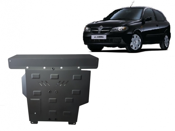 Motor, Versnellingsbak en Radiator Beschermplaat voor Nissan Almera Tino