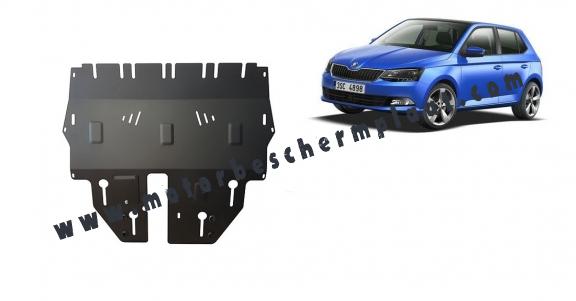 Motor, Versnellingsbak en Radiator Beschermplaat voor Skoda Fabia 3