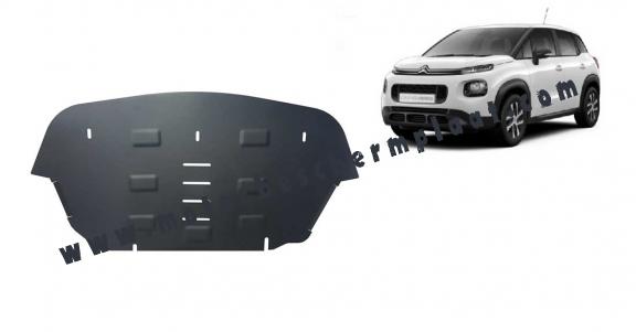 Motor, Versnellingsbak en Radiator Beschermplaat voor Citroen C3 Aircross