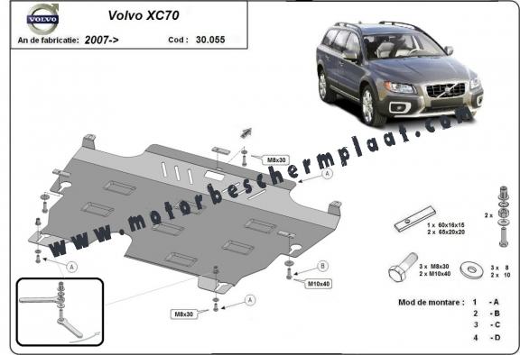 Motor en Versnellingsbak Beschermplaat voor Volvo XC70