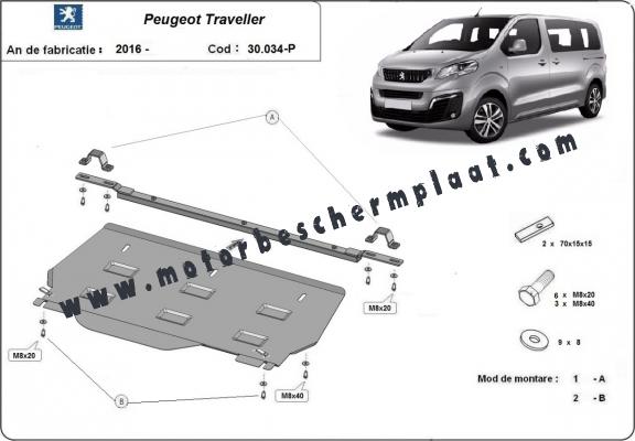 Motor Beschermplaat voor Peugeot Traveller MPV