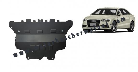 Motor, Versnellingsbak en Radiator Beschermplaat voor Audi A3 (8V) - automatische versnellingsbak