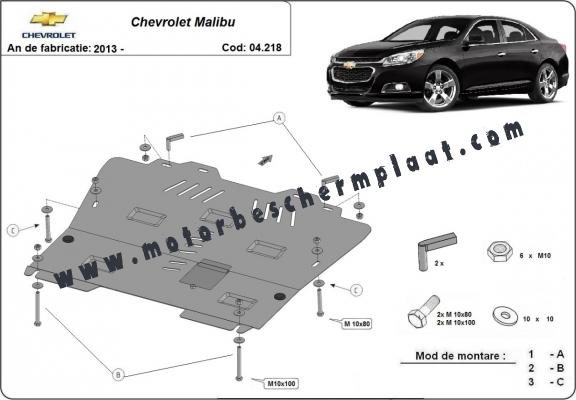 Motor, Versnellingsbak en Radiator Beschermplaat voor Chevrolet Malibu