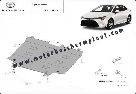 Motor Beschermplaat voor Toyota Corolla