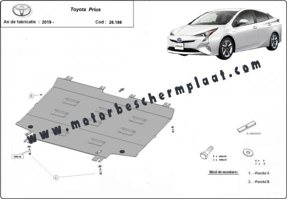 Motor en Versnellingsbak Beschermplaat voor Toyota Prius