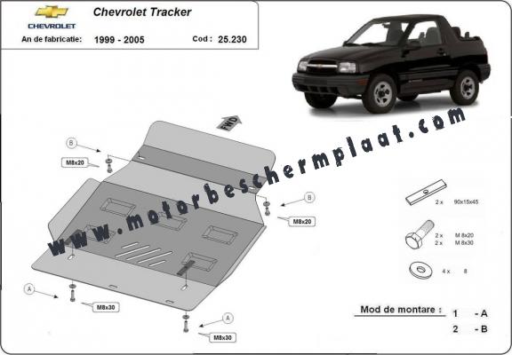 Motor Beschermplaat voor Chevrolet Tracker