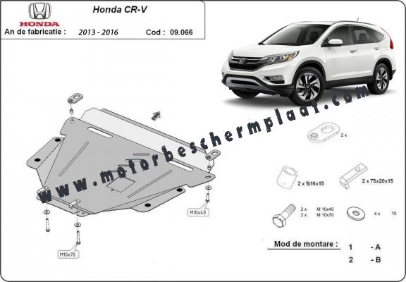 Motor, Versnellingsbak en Radiator Beschermplaat voor Honda CR-V