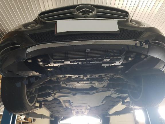 Motor en Radiator Beschermplaat voor Mercedes E-Classe W212 - 4x4