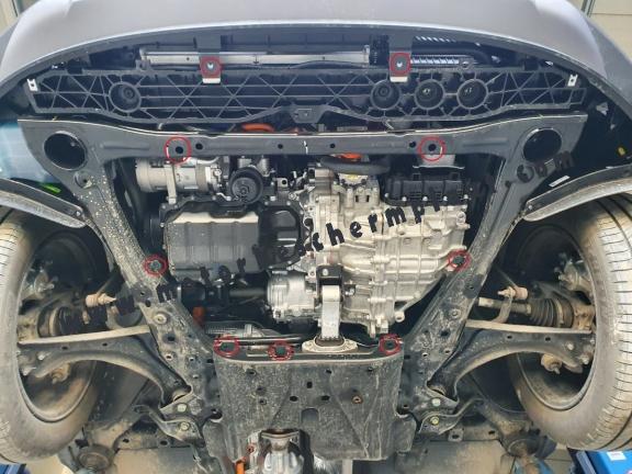 Motor, Versnellingsbak en Radiator Beschermplaat voor Hyundai Tucson