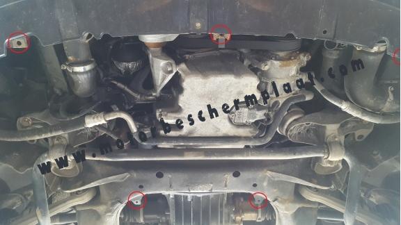 Motor en Radiator Beschermplaat voor Audi A4 B7 All Road