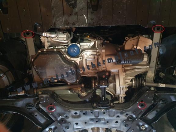 Motor, Versnellingsbak en Radiator Beschermplaat voor Hyundai i10