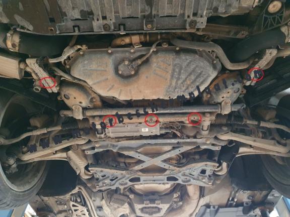 Motor Beschermplaat voor Audi A8