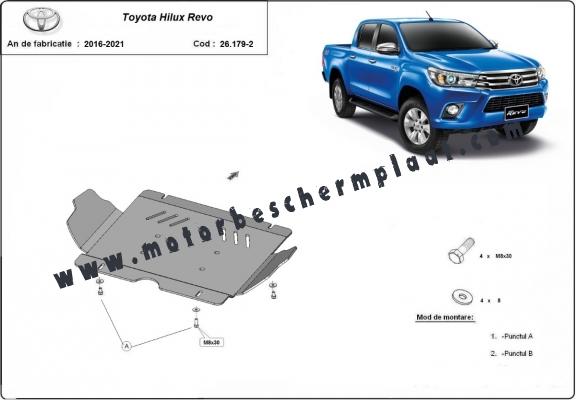 Motor  Beschermplaat voor Toyota Hilux Revo