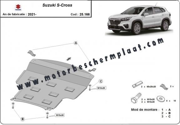 Motor en Versnellingsbak Beschermplaat voor Suzuki S-Cross