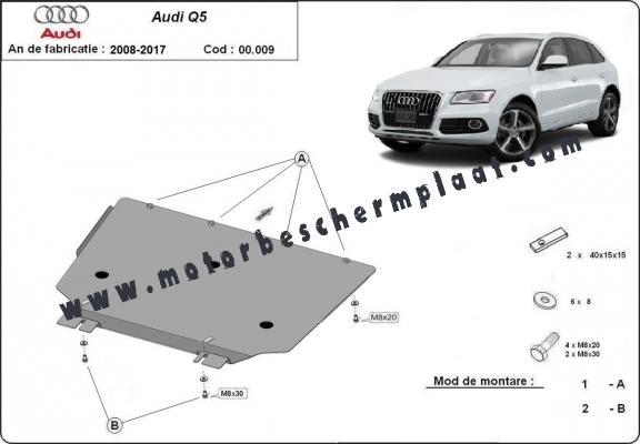 Versnellingsbak Beschermplaat voor Audi Q5