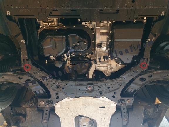 Motor, Versnellingsbak en Radiator Beschermplaat voor Mazda CX-30