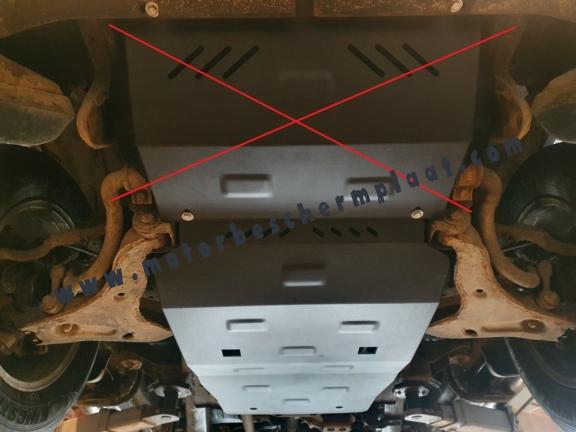 Motor en Versnellingsbak Beschermplaat en Differentieel voor Mitsubishi L200