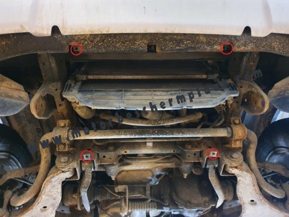 Radiator Beschermplaat voor Mitsubishi L200