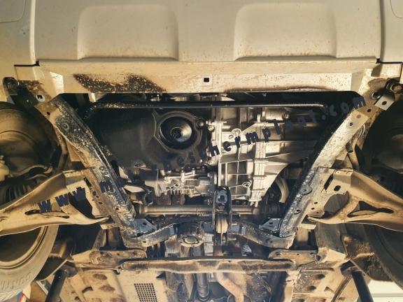 Motor, Versnellingsbak en Radiator  aluminium Beschermplaat voor Dacia Duster