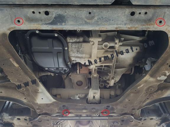 Motor en Versnellingsbak Beschermplaat voor Nissan Pulsar