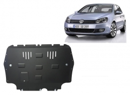 Motor, Versnellingsbak en Radiator Beschermplaat voor VW Golf 6