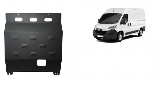 Motor, Versnellingsbak en Radiator Beschermplaat voor Citroen Jumper