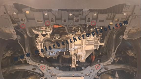 Motor en Versnellingsbak Beschermplaat voor Toyota Yaris XP210