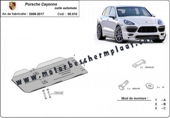 Automatische Versnellingsbak Beschermplaat voor Porsche Cayenne