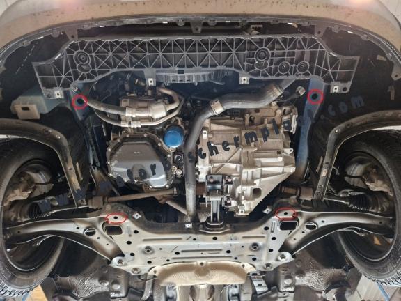 Motor, Versnellingsbak en Radiator Beschermplaat voor Hyundai Bayon