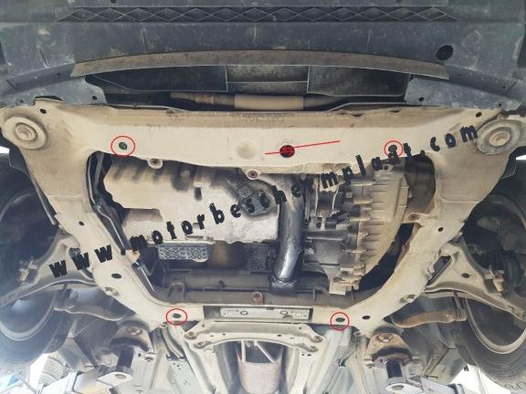 Motor, Versnellingsbak en Radiator Beschermplaat voor Volvo XC90