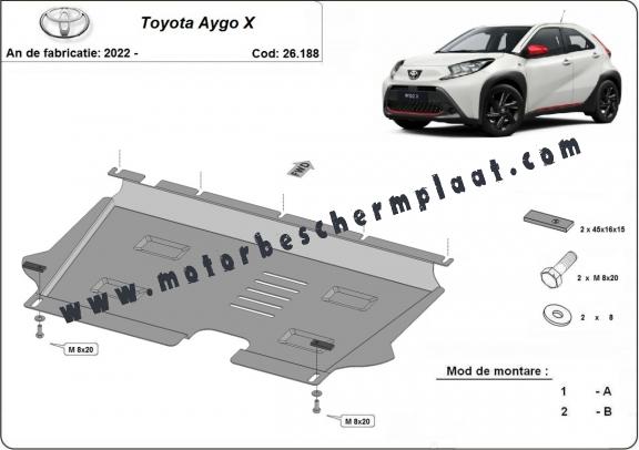 Motor en Versnellingsbak Beschermplaat voor Toyota Aygo X