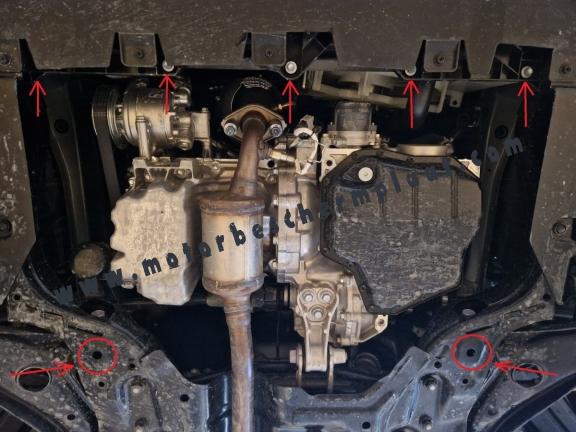 Motor en Versnellingsbak Beschermplaat voor Toyota Aygo X