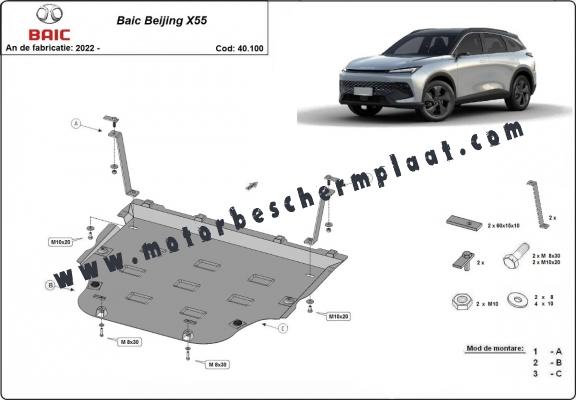 Motor Beschermplaat voor Baic Beijing X55