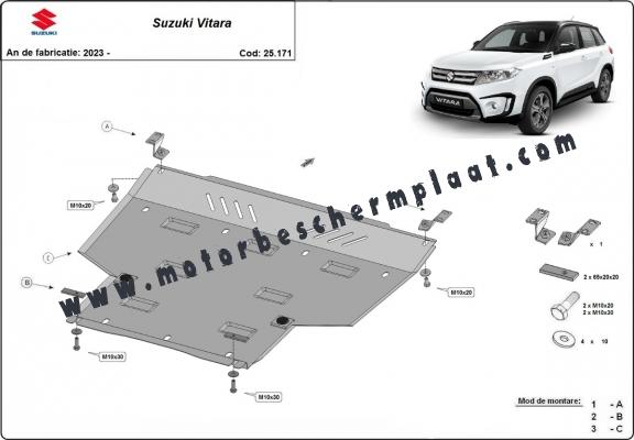 Motor en Versnellingsbak Beschermplaat voor Suzuki Vitara