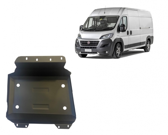 Brandstoftank Beschermplaat voor Fiat Ducato