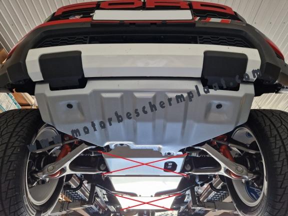 Versnellingsbak aluminium  Beschermplaat voor Ford Ranger Raptor