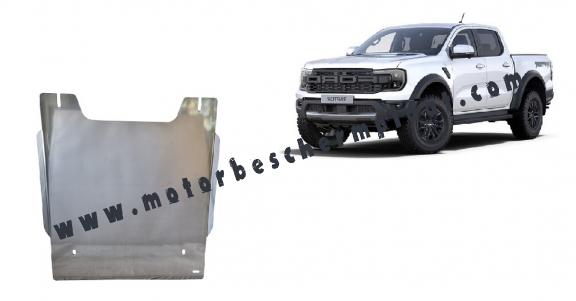 Tussenbak Beschermplaat Ford Ranger Raptor - Aluminium