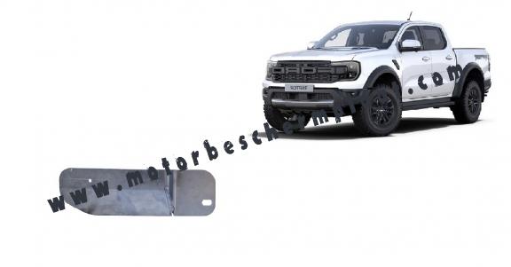 Brandstoffilter Beschermplaat voor Ford Ranger Raptor - Aluminium