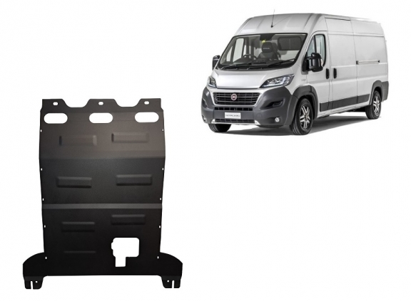 Motor, Versnellingsbak en Radiator Beschermplaat voor Fiat Ducato