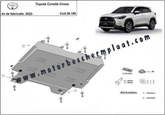 Motor Beschermplaat voor Toyota Corolla Cross