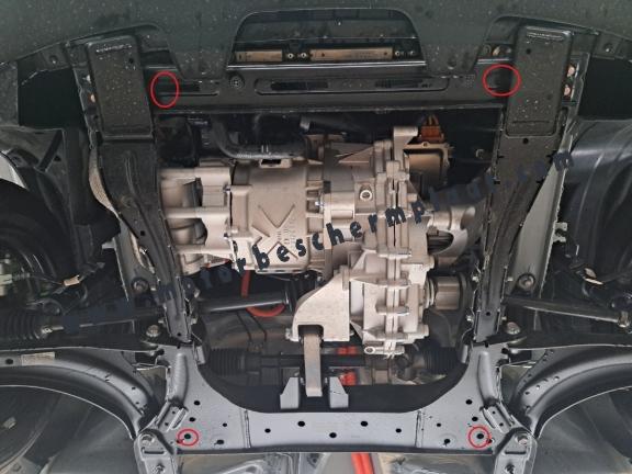 Motor en Versnellingsbak Beschermplaat voor Dacia Spring Extreme
