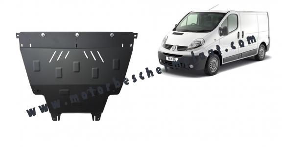 Motor, Versnellingsbak en Radiator Beschermplaat voor Renault Trafic (2011-2014)