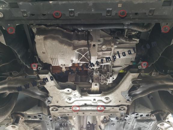 Motor en Versnellingsbak Beschermplaat voor Nissan NV250