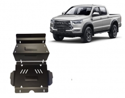 Motor en Radiator Beschermplaat voor Jac T8