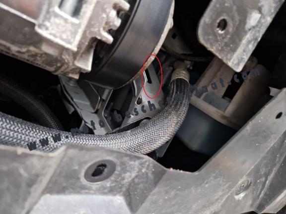Motor, Versnellingsbak en Radiator Beschermplaat voor Renault Trafic