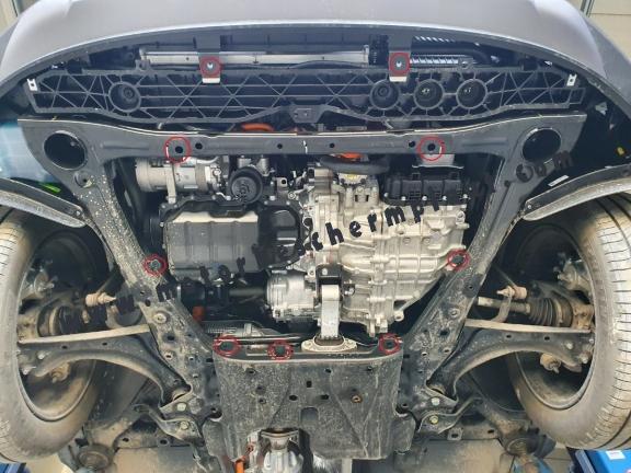 Motor, Versnellingsbak en Radiator Beschermplaat voor Kia Sportage