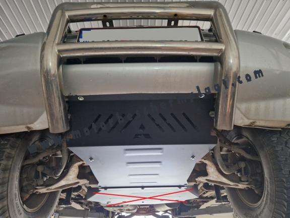 Motor en Radiator Beschermplaat voor Mitsubishi Pajero 3 (V60, V70) Vers. 2.0